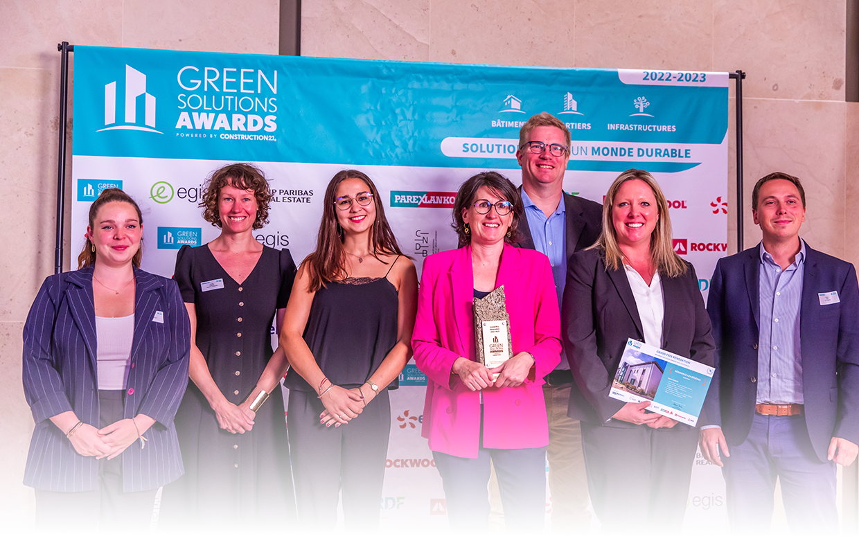 green solutions awards construction 21 gcc aureca grand prix rénovation resedas est métropole habitat